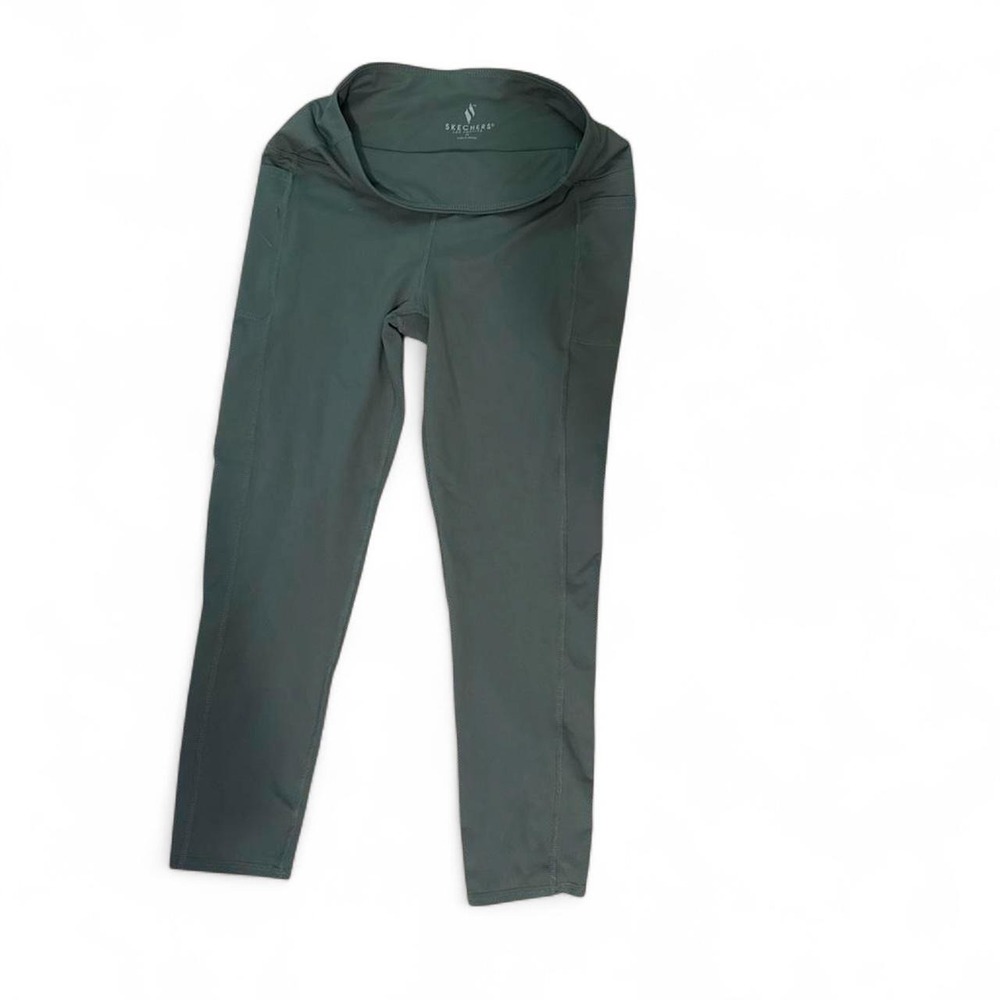 Skechers green active leggings